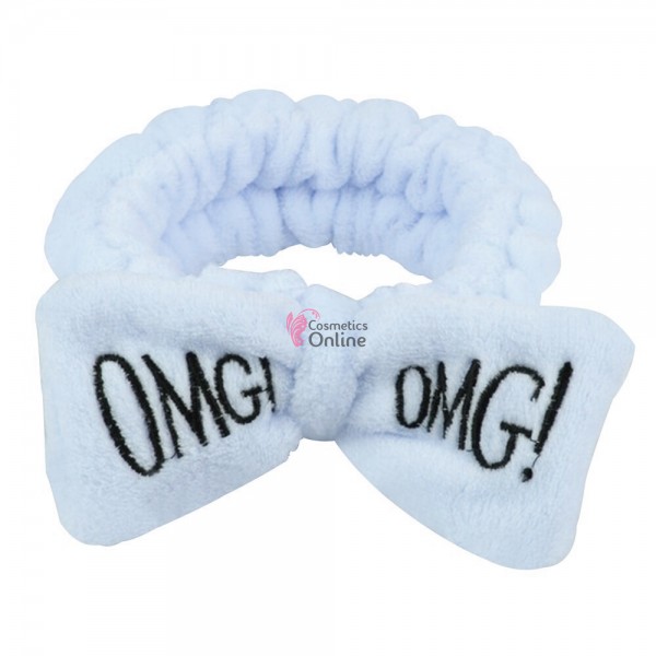 Bentita cu elastic pentru cosmetica BX27 OMG Blue cu Negru